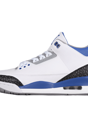 AIR JORDAN 3 RETRO WHITE/BLACK/CEMENT GREY/RACER BLUE