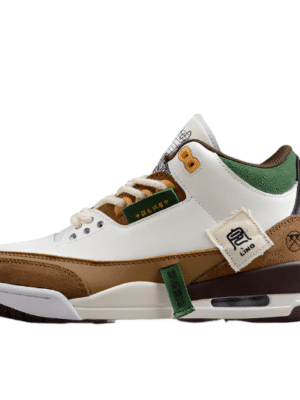 AIR JORDAN 3 SE WHITE/DARK BROWN-GREEN