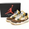 Air Jordan 4 Cacao Wow Brown White