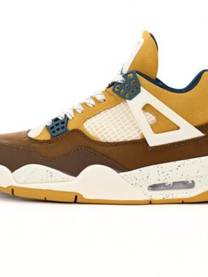Air Jordan 4 Cacao Wow Brown White