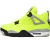 Air jordan 4 Plush Fluorescent Yellow
