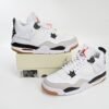 Air Jordan 4 White Black