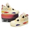 Air Jordan 4 White Blue Red