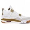 Air Jordan 4 White Brown