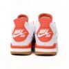 Air Jordan 4 White Orange