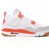 Air Jordan 4 White Orange