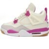 Air Jordan 4 White Purple Grey