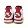 Air Jordan 4 White Red