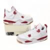 Air Jordan 4 White Red