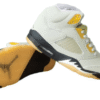 Air Jordan 5 "Light Bone/Club Gold"
