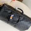 LV Keepall Bandouliere 45 Monogram Eclipse Canvas For Men, Bags, Travel Bags 17.7in/45cm LV M40569