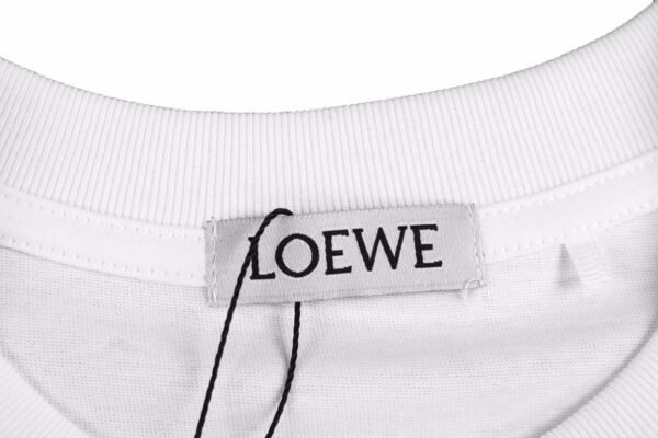 b0492ca1 Loewe Embroidered Logo T-Shirt (White)