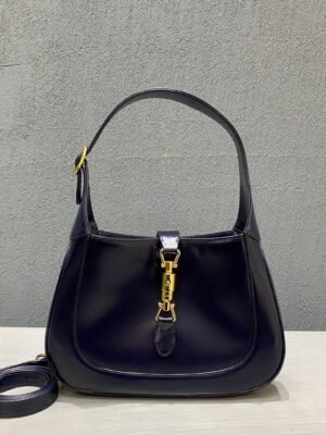 gg Jackie 1961 Small Shoulder Bag Black For Women 10.8in/27.4cm gg ?636709 10O0G 1000