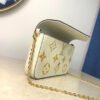 b1266519-1 LV Monogram Empreinte Pochette 21cm White