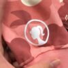 BAPE x BARBIE DOT CAMO SHARK FULL ZIP HOODIE PINK