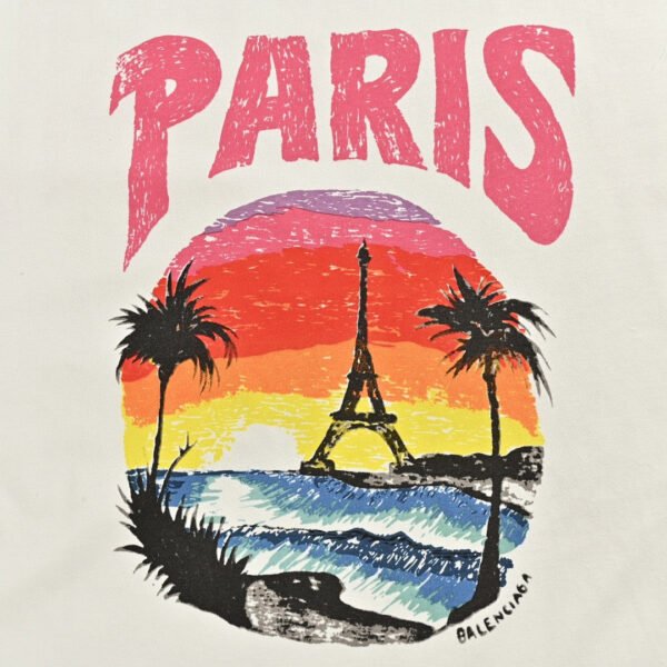 b192f2ea Balenciaga Paris Sunset T-Shirt