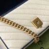 gg Marmont Matelass¨¦ Mini Bag  White For Women 9in/22cm gg
