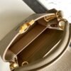 LV Capucines Mini Taurillon Steeple Grey For Women, WoHandbag, Shoulder And Crossbody Bags 8.3in/21cm LV