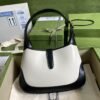 gg Jackie 1961 Small Shoulder Bag White With Black 11in/28cm 636706 10OBG 9099