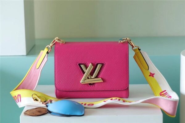 LV Twist MM Epi Pink For Women,  Shoulder And Crossbody Bags 7.5in/19cm LV?