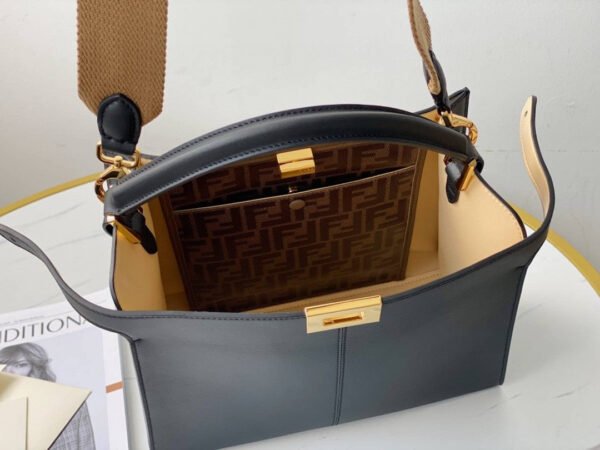 FI Peekaboo X-Lite Tote Medium Navy Blue Bag For Woman 30cm/12in