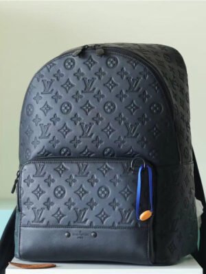 LV Racer Backpack Monogram Shadow Black For Men, Bags 41cm LV M46109