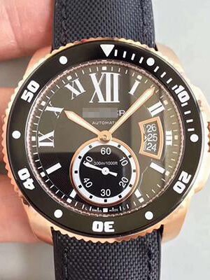 CALIBRE DE  DIVER W7100052 42MM JF FACTORY BLACK DIAL