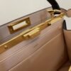 FI Peekaboo ISeeU Petite Brown Small Bag For Woman 20cm/8in