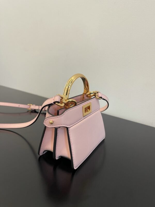 FI Peekaboo ISeeU Petite Light Pink Micro Bag For Woman 11cm/4.5in