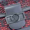 LV Limited Mini Dauphine Bags By Nicolas Ghesqui¨¨re With Monogram Lace Black For Women 20cm LV M20595