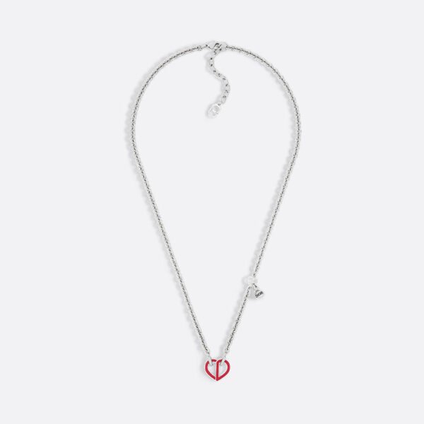 18K CD Heart Necklace