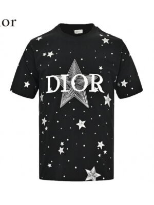 Dior Star Graphic Black T-Shirt
