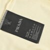 Prada T-Shirt - Cream with Bold Branding