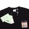 Burberry T-shirt with Check Pocket
