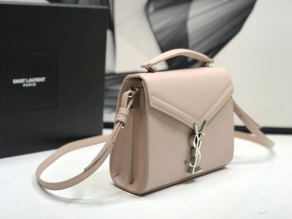 b7ffdef6 YSSL Cassandra Medium Top Handle Bag Beige For Women 9.6in/24.5cm YSL ?