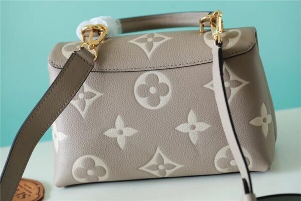 b8fca3a2 LV Madeleine BB Monogram Empreinte Dove Gray/ Creme Beige For Women, Shoulder and Crossbody Bags 9.4in/24cm LV