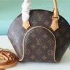 LV Ellipse BB Handbag Created By Nicolas Ghesquiere From Classic Monogram Canvas For Women Brown 23cm/8.9in LV