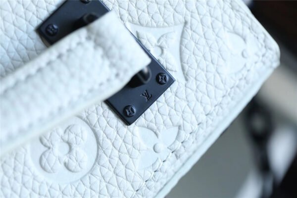 LV Mini Soft Trunk Box Taurillon White?For Men, Bags, Shoulder And Crossbody Bags 9.1in/23cm LV