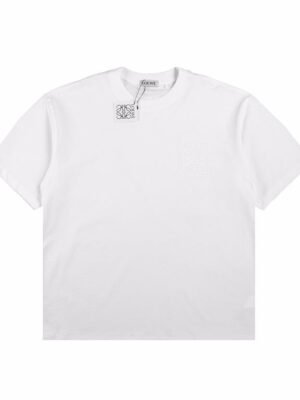 Loewe Embroidered Logo T-Shirt (White)