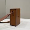FI Vertical Box Brown RM 6,400 Bag For Woman 17cm/6.5in 7VA519AFB3F1DZ9