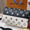 LV Speedy Bandouli¨¨re 20 Monogram Empreinte Black/White/Pink For Women, WoHandbags 8.1in/21cm LV M46088