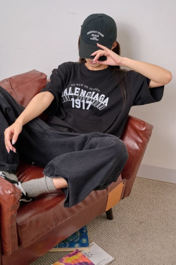 Balenciaga 1917 Black T-Shirt