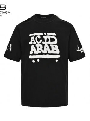 Balenciaga Acid Arab T-Shirt (Black)
