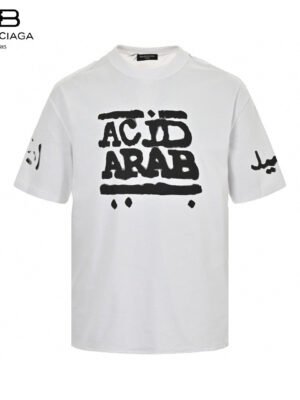 Balenciaga Acid Arab White T-Shirt