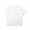 Balenciaga Allover Logo Print T-Shirt - White