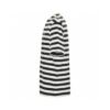 Balenciaga Black and White Striped T-Shirt