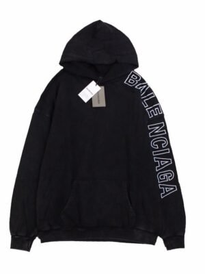 Balenciaga Black Oversized Hoodie