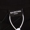 BALENCIAGA METALLIC DESIGN T-SHIRT BLACK