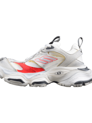 BALENCIAGA CARGO x WHITE GREY RED