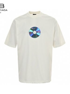 Balenciaga CD Graphic White T-Shirt